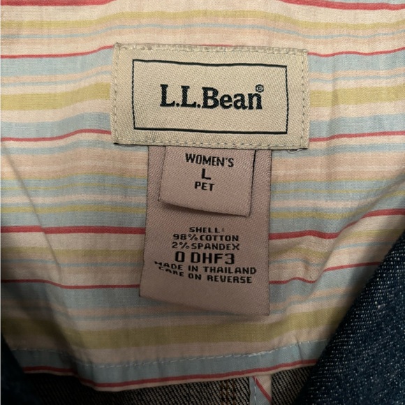 LL Bean LP Denim Jacket - Picture 6 of 6